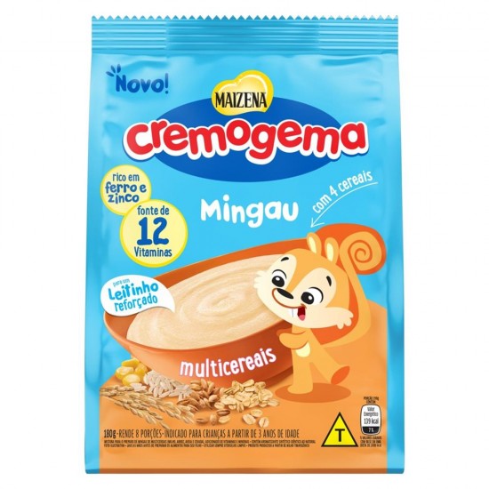 MINGAU CREMOGEMA MULTICEREAIS 180GR