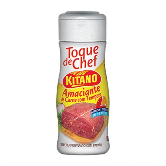 TOQUE DE CHEF KITANO AMACIANTE DE CARNES 120GR