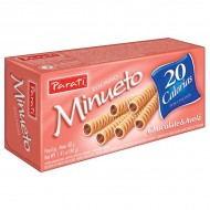 ROLINHO MINUETTO CHOCOLATE E LEITE 40 GR
