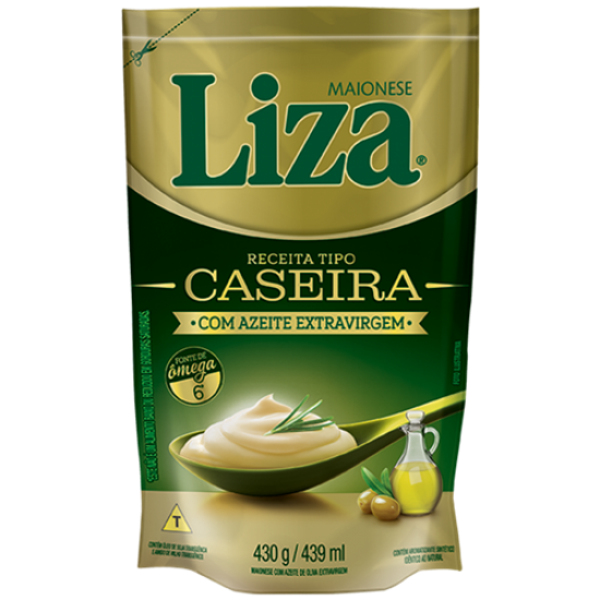 MAIONESE LIZA CASEIRA 430 GR