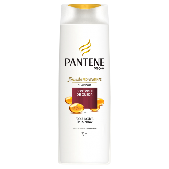 SHAMPO PANTENE CONTROLE QUEDA 175 ML