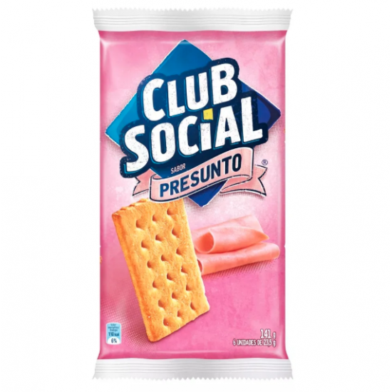 BISCOITO CLUB SOCIAL QUEIJO 141 GR