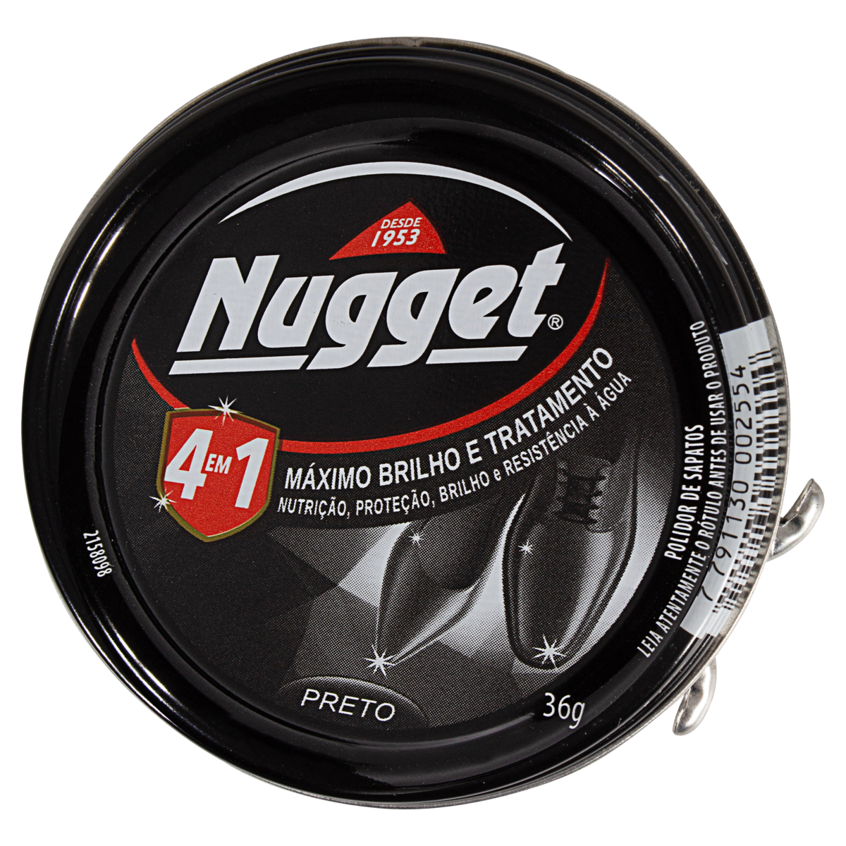 PASTA NUGGET PRETO 36G