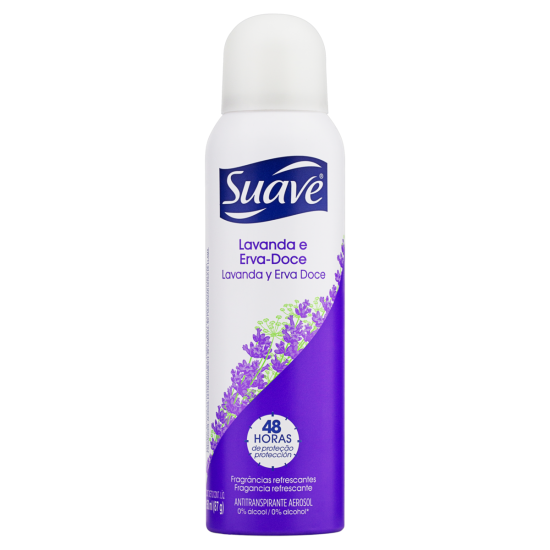 DESODORANTE SUAVE AEROSOL LAVANDA 150 ML