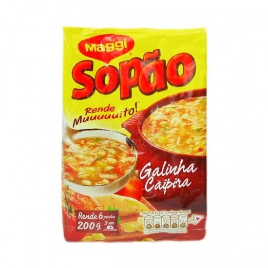 SOPAO MAGGI GALINHA CAIPIRA 200G