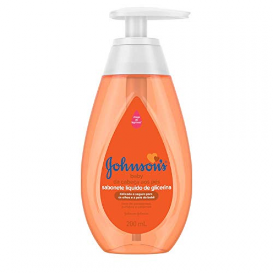 SABONETE LIQUIDO JHONSONS CABECA AOS PES 200 ML