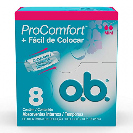 ABSORVENTE INTERNO OB MINI 8 UN