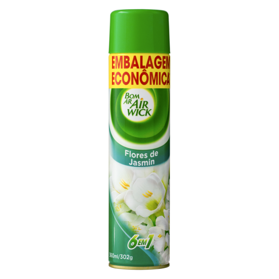 ODORIZADOR DE AR  FLORES DE JASMIN BOM AR 360 ML