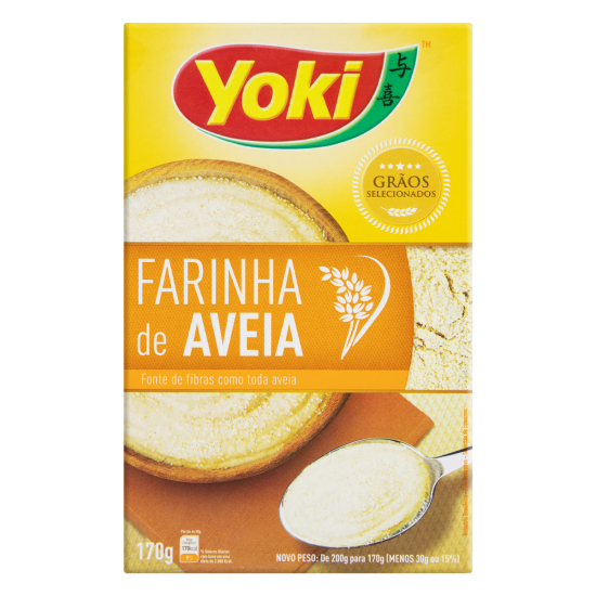 FARINHA DE AVEIA YOKI 170 GR