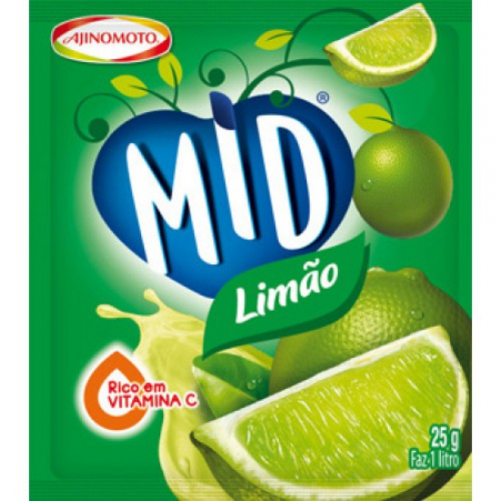 SUCO EM PO MID LIMAO 25 GR