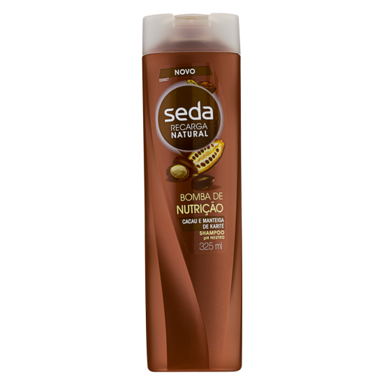 SHAMPOO SEDA BOMBA NUTRICAO 325 ML