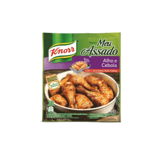 KNORR MEU FRANGO ASSADO 25 GR ALHHO E CEBOLA