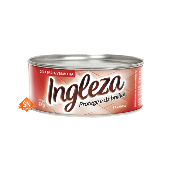 CERA PASTA INGLEZA VERMELHA 400G