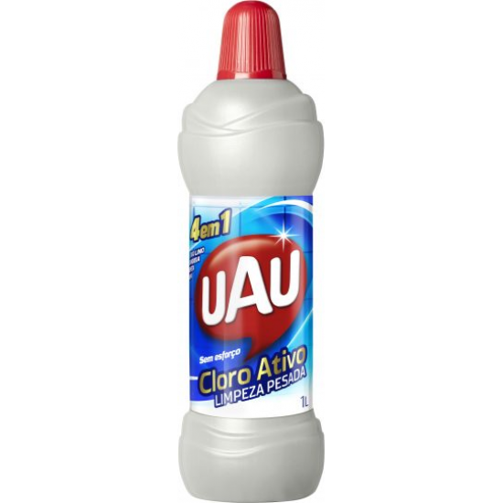 UAU LIMPEZA PESADA CLORO ATIVO 500 ML