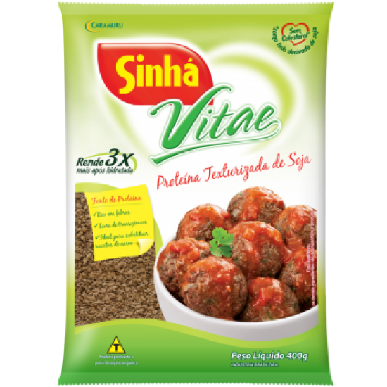 PROTEINA TEXTURIZADA DE SOJA SINHÁ 400GR