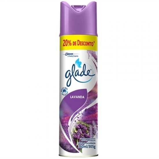 ODORIZADOR DE AR LAVANDA GLADE 360 ML