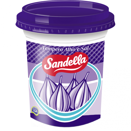 SANDELLA TEMPERO ALHO E SAL 300GR