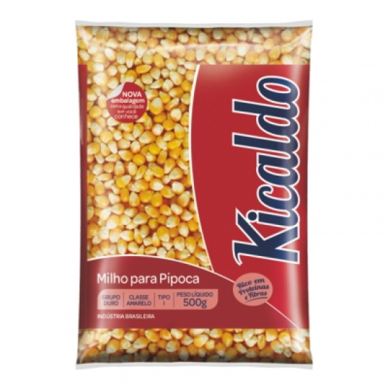 MILHO PIPOCA KICALDO PREMIUM 500GR