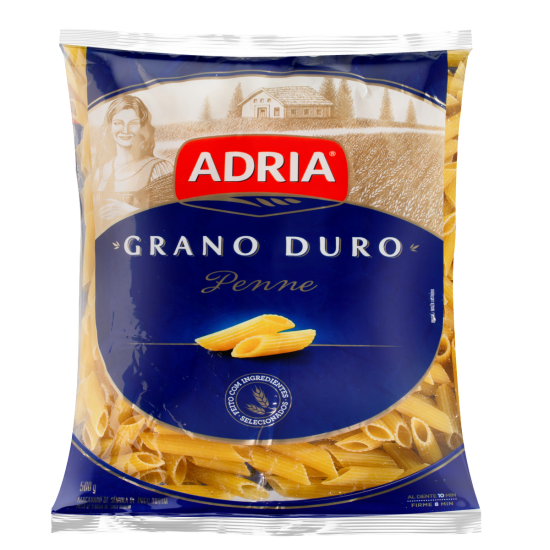 MASSA ADRIA PENNE GRANO DURO 500 GR