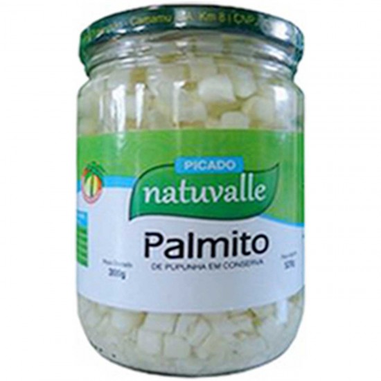 PALMITO NATUVALLE  PICADO 300G