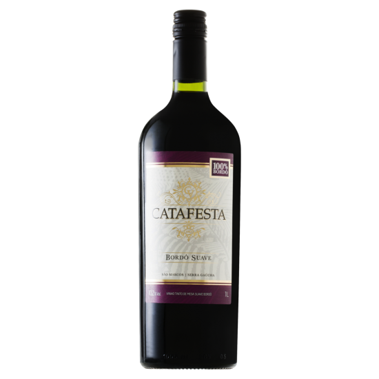 VINHO CATAFESTA BORDO SUAVE 1LT