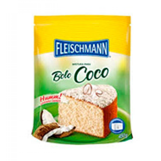 MISTURA BOLO FLEISCHMANN COCO 450 GR