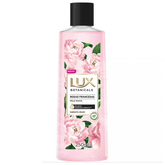 SABONETE LIQUIDO LUX ROSAS 250 ML