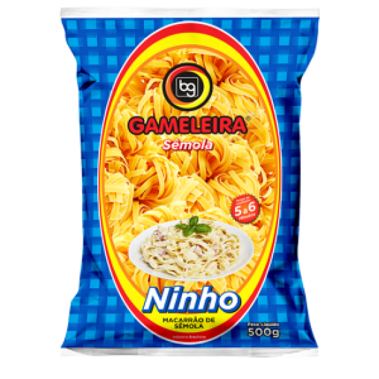 MASSA SEMOLA GAMELEIRA NINHO 500GR