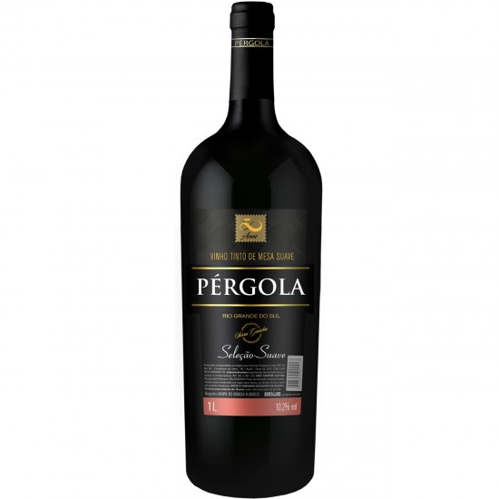 VINHO PERGOLA TINTO MESA SUAVE 1L