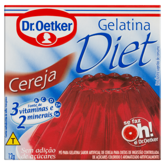 GELATINA DR OETKER DIET CER 12G