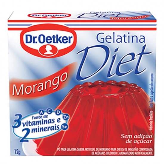 GELATINA DR OETKER DIET MOR 12G