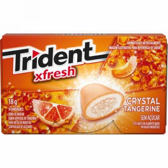 TRIDENT XFRESH TANGERINE