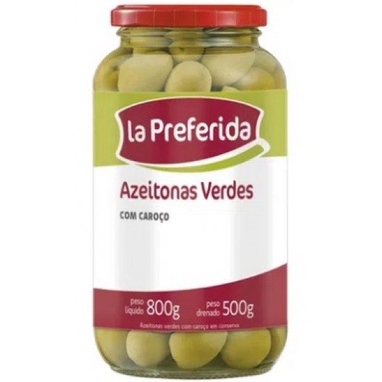 AZEITONA VERDE LA PREFERIDA 840G