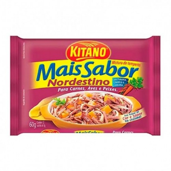 KITANO M SABOR NORDESTINO 60G